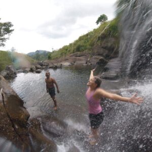 dive into waterfalls in kandy $35 per person