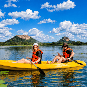 sigiriya kayak experience with lion rock lake views – $35 per person